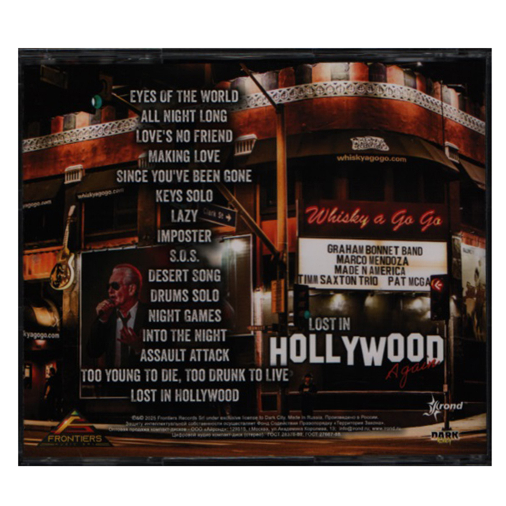 Graham Bonnet Band / Lost in Hollywood Again (RU)(CD)