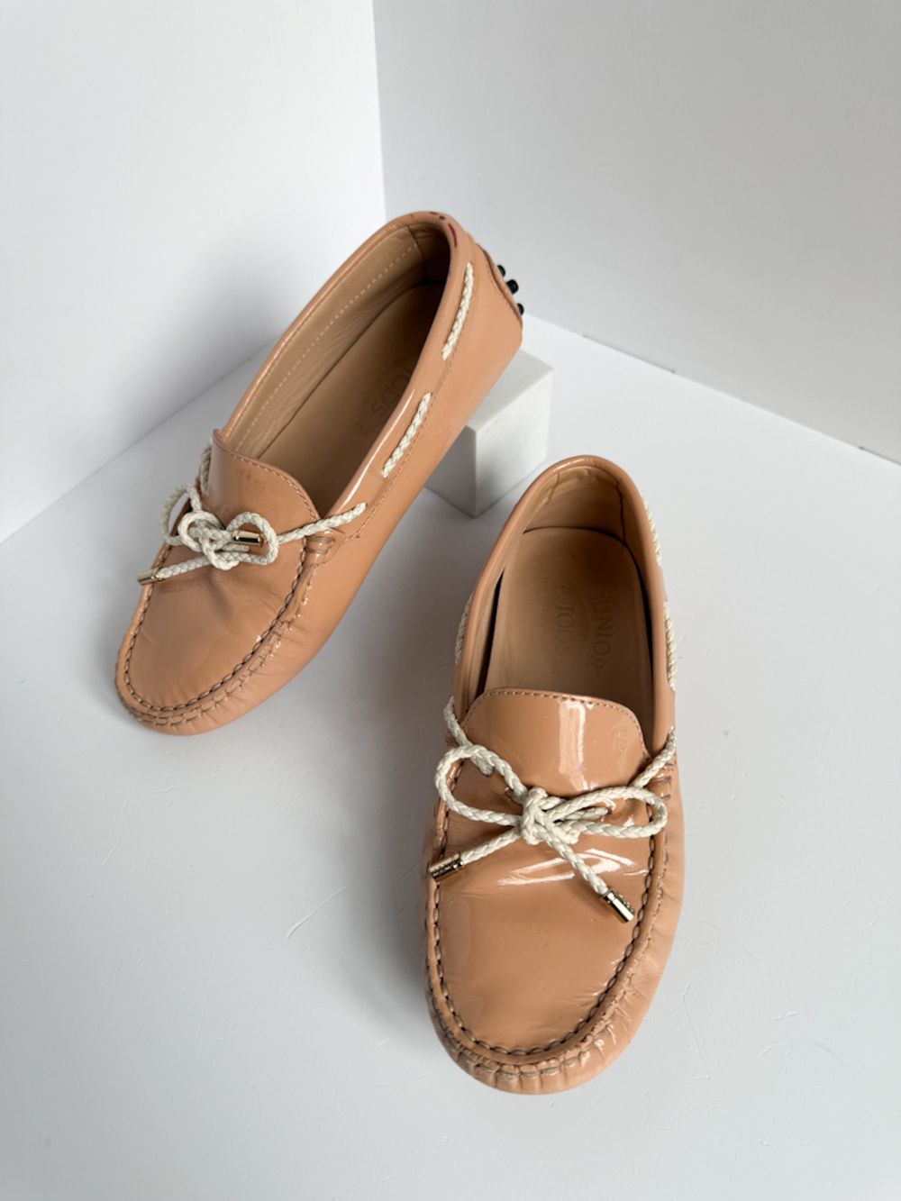 Кожаные мокасины Junior Tod's, 32