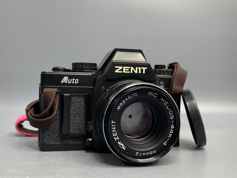 Зенит-Авто + Helios 44K-4 состояние электроники неизвестно
