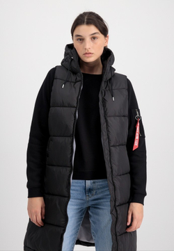 Жилет утепленный женский ALPHA INDUSTRIES Long Puffer Vest
