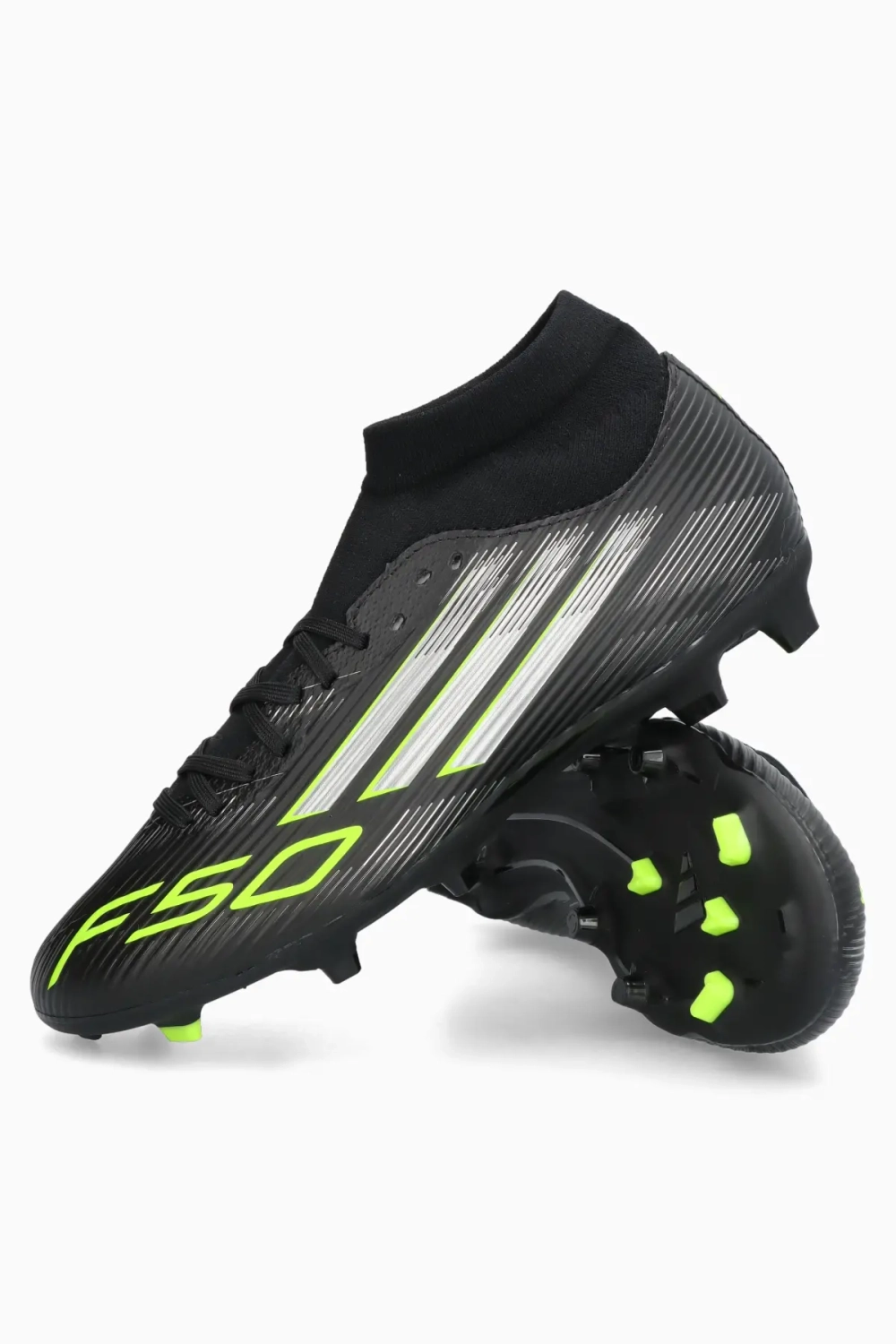 Бутсы adidas F50 League Mid FG/MG - черный