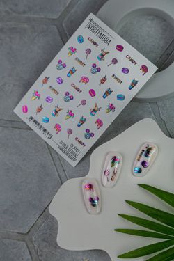 Nogtemoda Слайдер дизайн Combi CF042