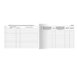 Домовая книга (поквартирная), форма №18, 80 л., картон, блок офсет, А4 (198х278 мм), STAFF, 130193