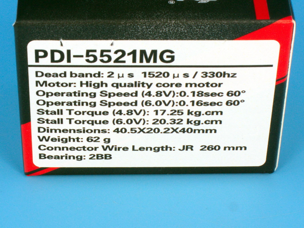 Сервопривод JX Servo PDI-6221MG Metal Gear digital