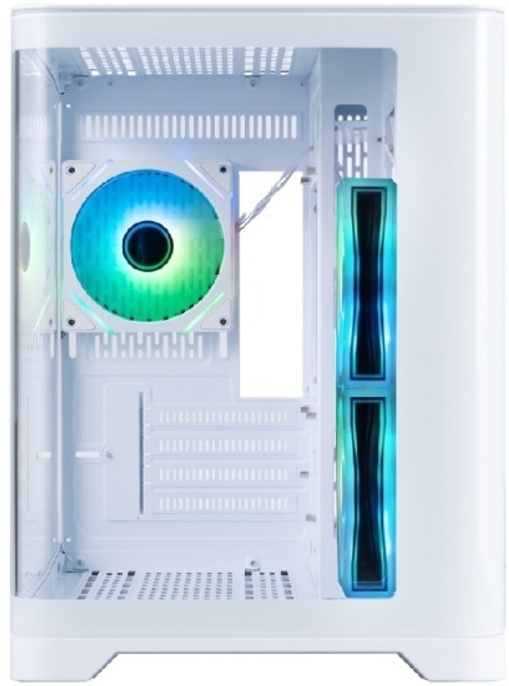 Корпус mATX 1STPLAYER UVIEW UV6 ARGB White