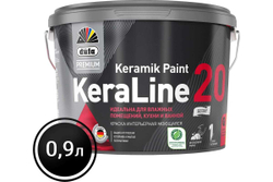 Краска для влажных помещений Dufa Premium KeraLine Keramik Paint 20 полуматовая прозрачная база 3