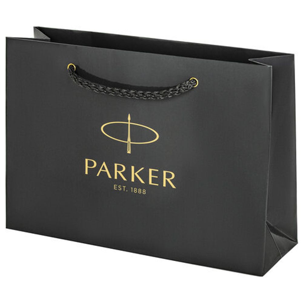 Ручка шариковая PARKER "Jotter Core Stainless Steel CT", пакет, 880892