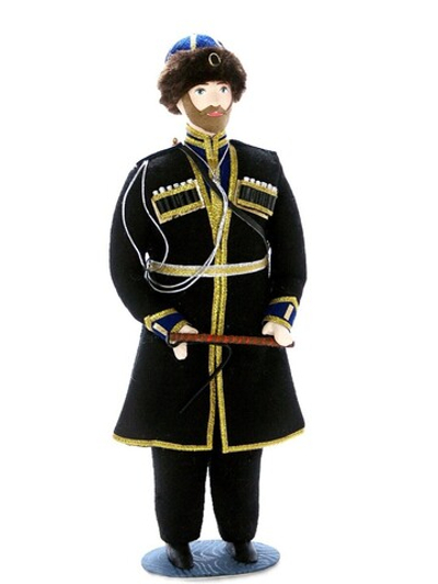 Кукла коллекционная Обер-офицер казачьей батареи.