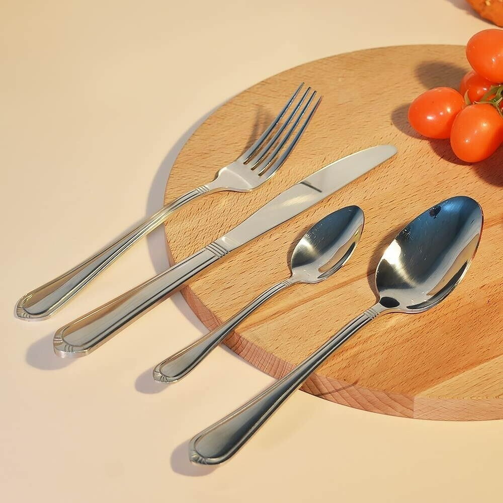 Набор столовых приборов 24 предмета нерж, 5237R