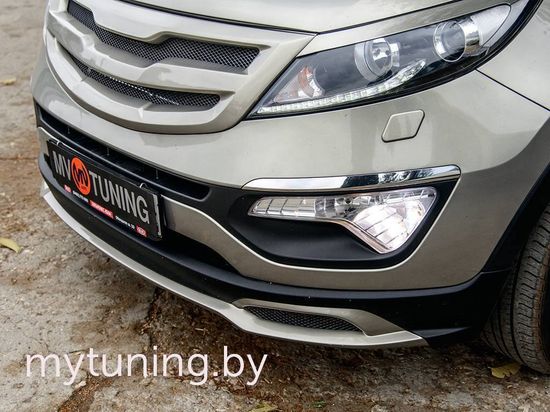 Юбка IXION переднего бампера для Kia Sportage III