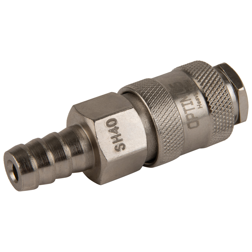 OPT-740SHA Соединение быстросъемное пневматическое под шланг 12 мм