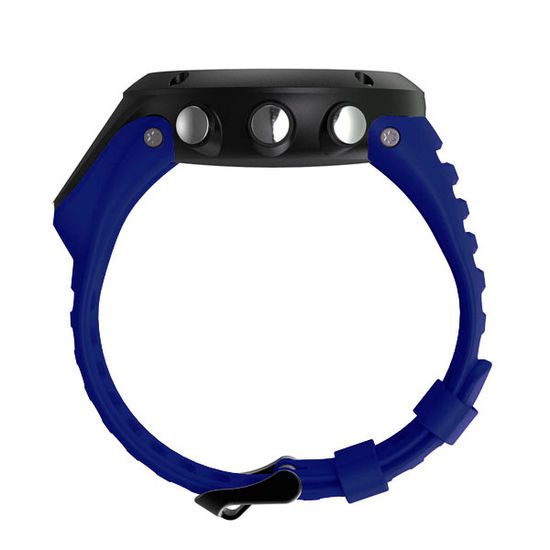Ремешок для Suunto Ambit , Ambit 2, Ambit 3 силиконовый (Темно-синий)