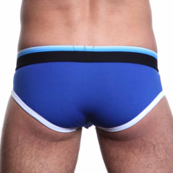 Мужские трусы слипы Aussiebum Bodyform Shape Brief Blue AB2074-7