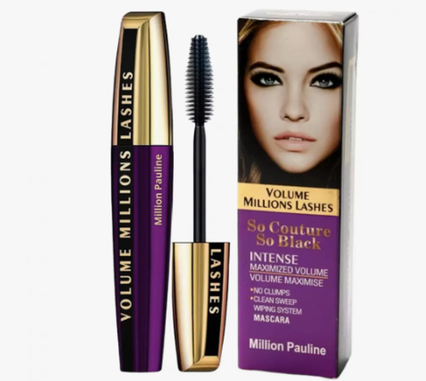 Тушь для ресниц суперобъемная черный Million Pauline Volume Millions Lashes Feline 10 г