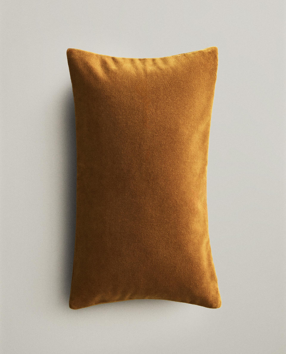 Zara Home наволочка декоративная из хлопка, горчичный, 30x50 см
