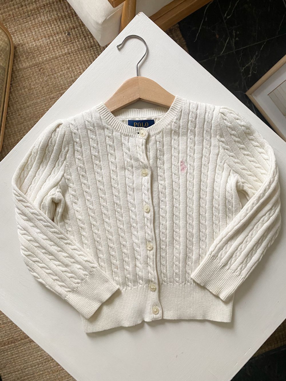 Хлопковый кардиган Ralph Lauren, 98