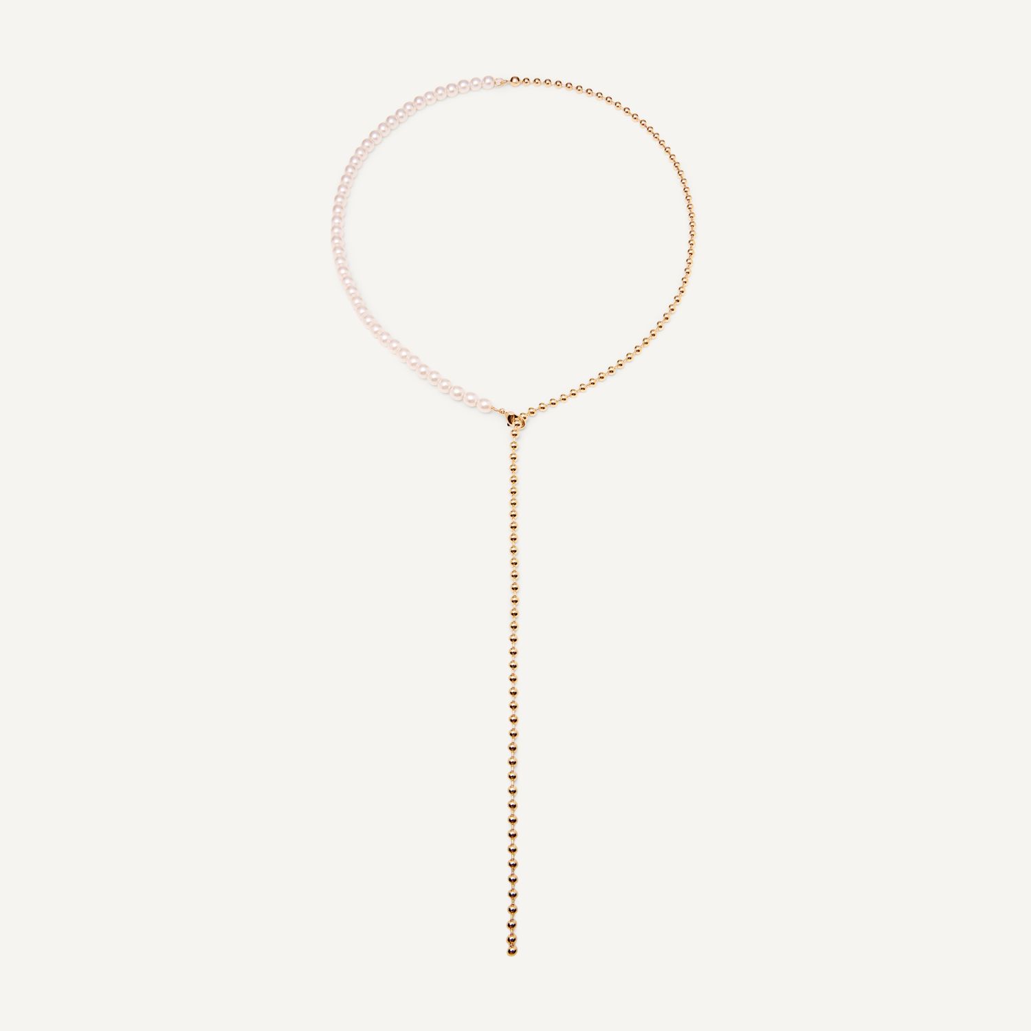 Колье Gold Pearl Necklace