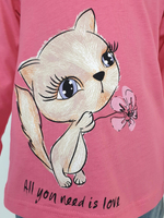 4-107-3 Джемпер для девочки