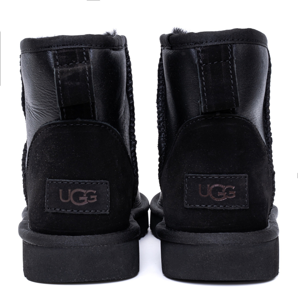 UGG Mens Classic Mini II Metallic Black