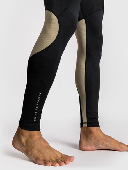 Тайтсы Venum Adrenaline Black/Sand