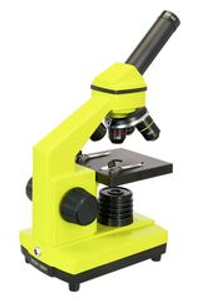 Микроскоп Levenhuk Rainbow 2L PLUS Лайм с набором Levenhuk K50