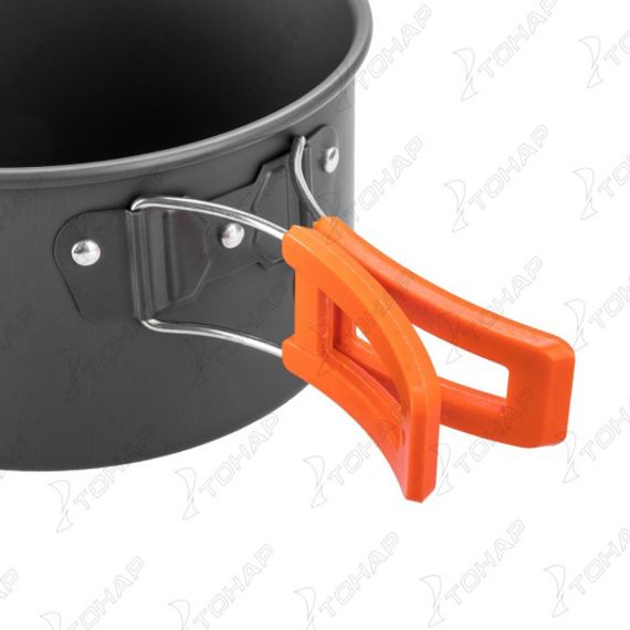 Набор посуды анодированный алюминий (CAMPSOR-308) CAMPSOR