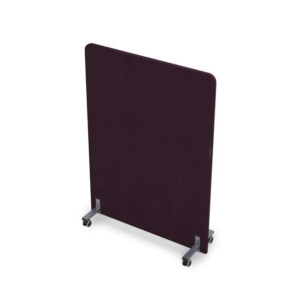 011.МП.1014 Акустическая мобильная перегородка на колесных опорах (1000*377*1400)