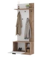 Орегон ПР 01 Прихожая МДФ Белый супермат