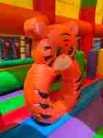 Коммерческий надувной батут «Страна Сафария 3» 10*6*6 м