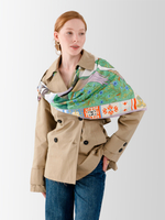 Платок «Женский лик Алтая. Весна»