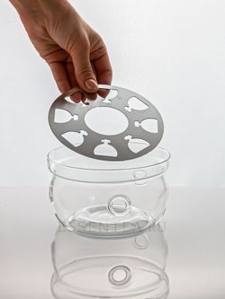 Подставка-нагреватель "Баолей" для чайника из термостойкого стекла