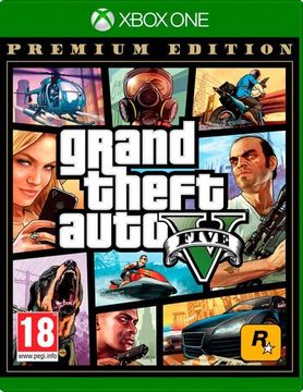 Xbox One GTA 5 Premium Edition (Новый, Русские субтитры)