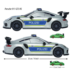 Majorette - Porsche 911 GT3 RS полицейская машина + автомобиль 2058199 / артикул   2058199  / GTIN 3467452066355
