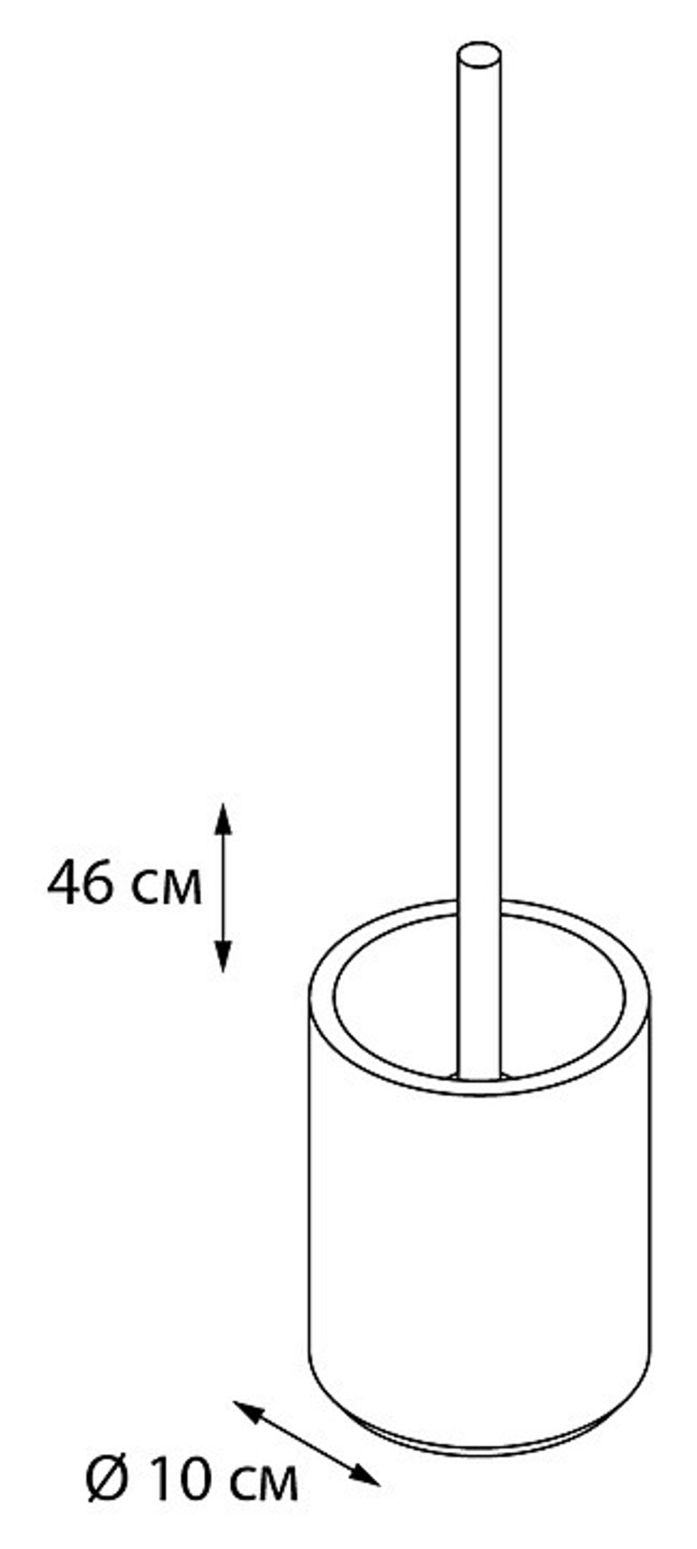 "COIN" Ерш напольный FX-250-5