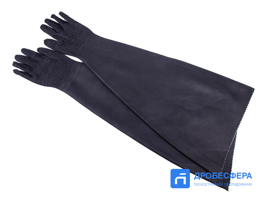 Перчатки камерные 800 мм текстурированные с подкладкой 800 textured