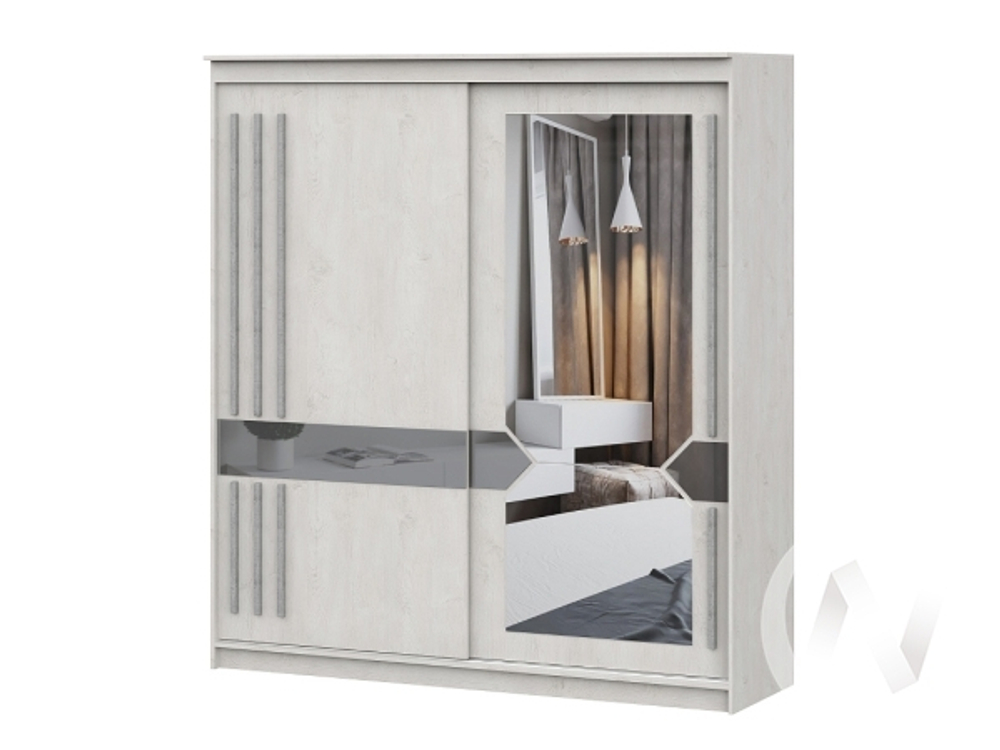 Шкаф-купе №25 2,0 Грей
