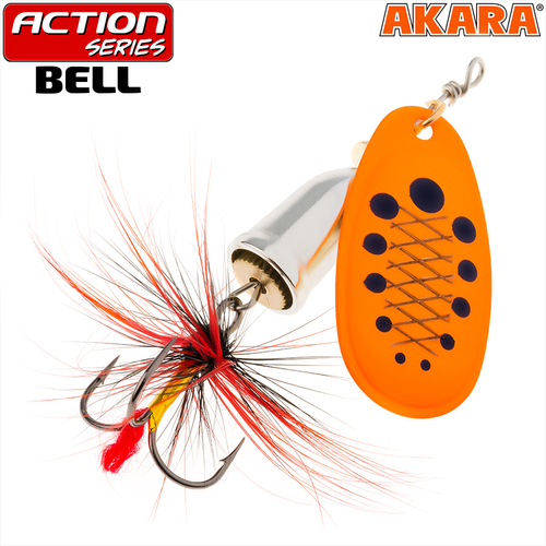 Блесна вращающаяся Akara Action Series Bell 5 12 гр. 3/7 oz. A10