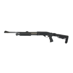 Пластиковый приклад МР-155, МР-135, DLG Tactical. Черный