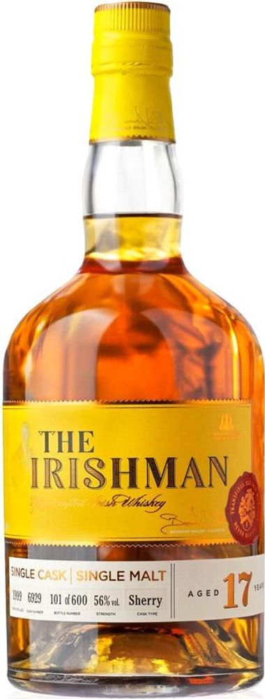 Виски The Irishman 17 Year Old, 0,7 л.