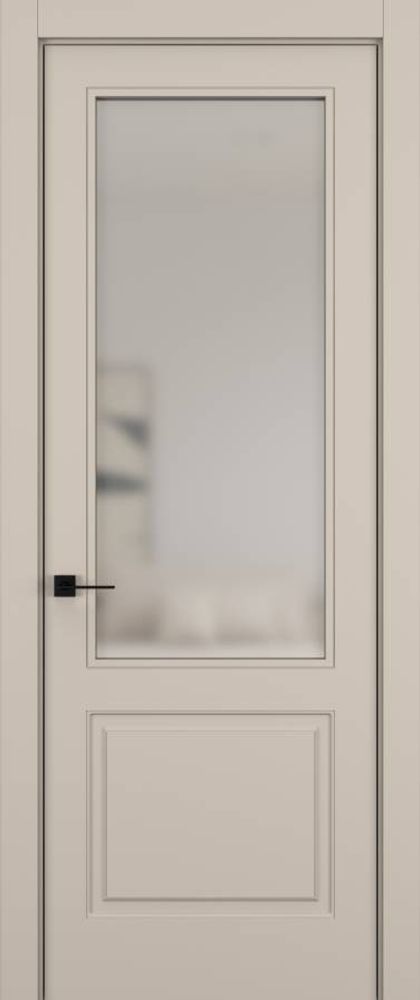 Дверь 02V HARMONY Матовый Светлый Бежевый
