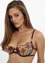 Shikkosa Бюстгальтер Felix, шоколад