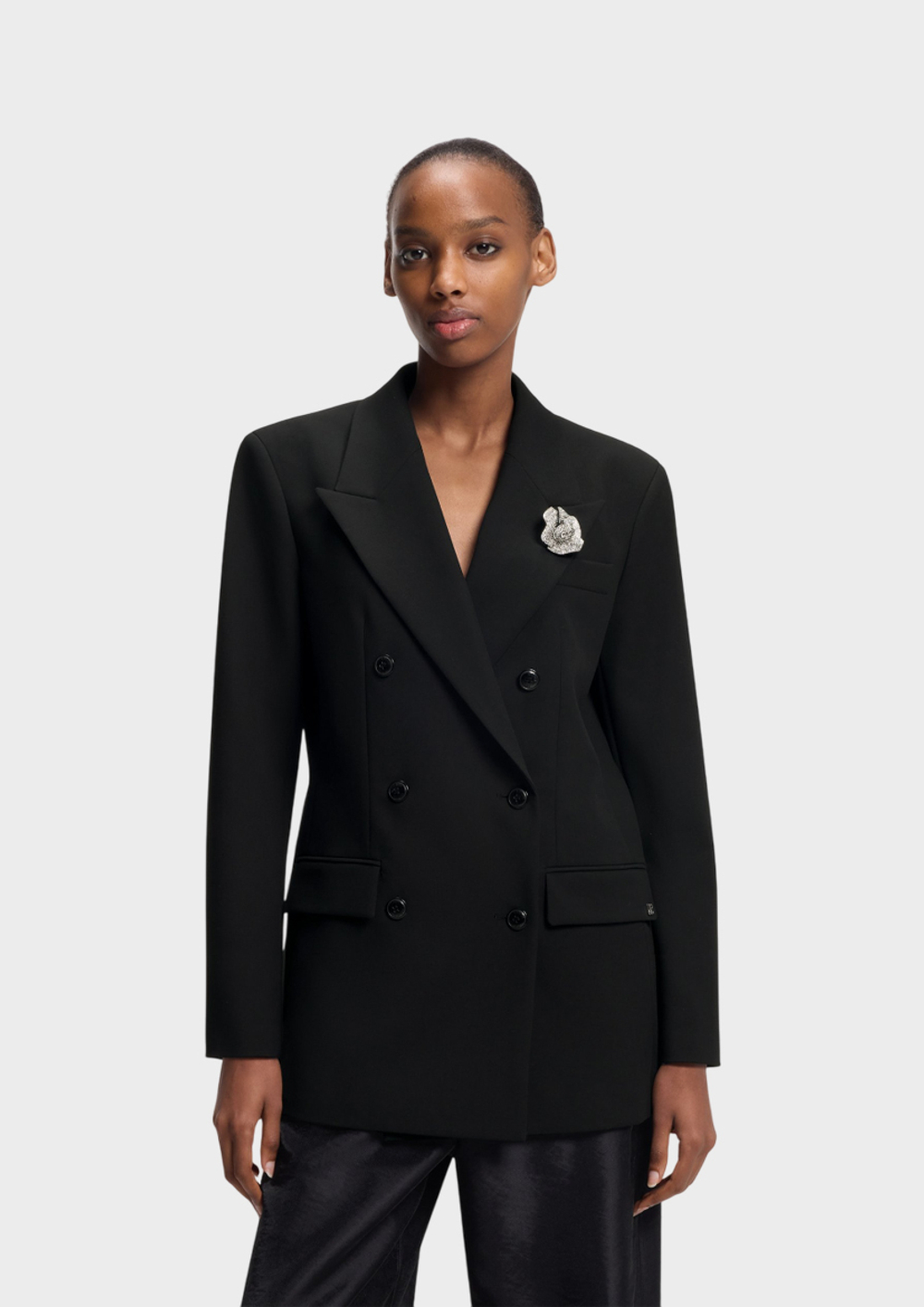 Жакет с брошью HUGO Amelora