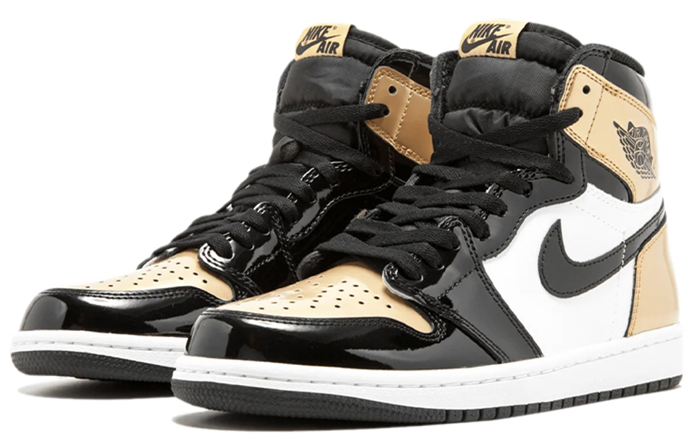 Кроссовки Jordan Air Jordan 1 High Nrg Patent Gold Toe
