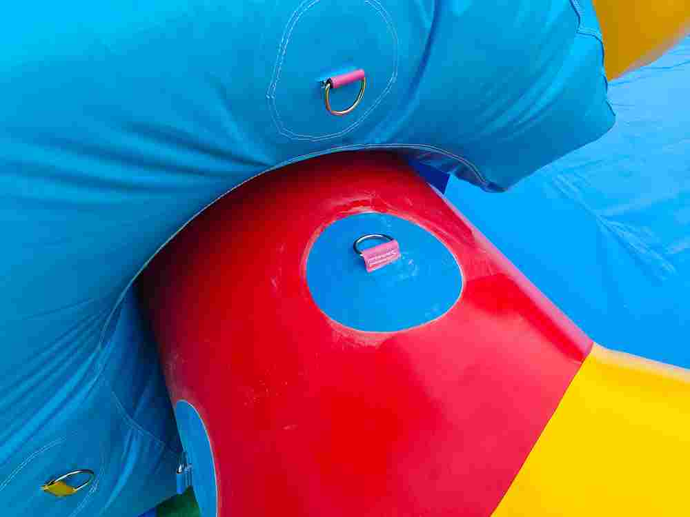 Надувная водная горка «Весёлый крабик» 11,3*7*6,8 м