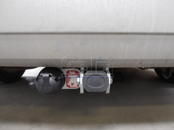 Оцинкованный фаркоп на Opel Zafira B 2005-2012 (без электрики), Galia O052C