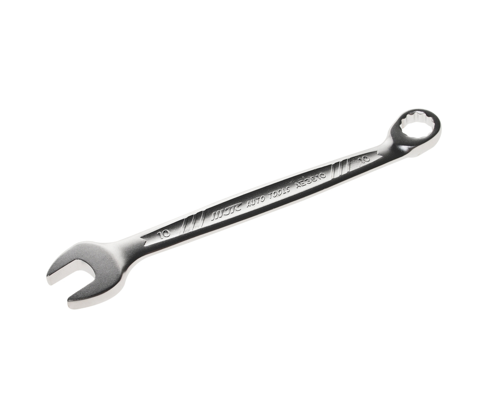 Ключ комбинированный 10мм L=142мм (увеличенный угол) JTC