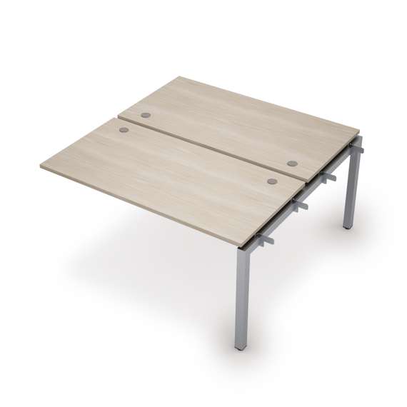 6МБС.5279 Бенч-система на 2 рабочих места, средний модуль (1400*1435*750)