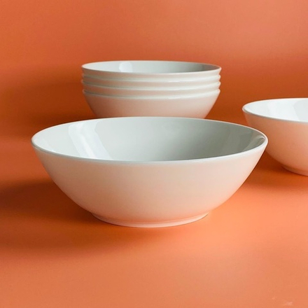 Lenardi 305-162 Набор из 6 салатников 19см РОМАНО в под.уп.(х6)Фарфор