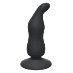Чёрная анальная пробка 11см Lola Games Waved Anal Plug Black 4104-03Lola