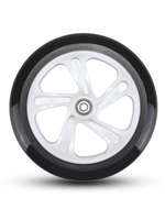 Колесо 200 мм белое (блистер, abec 5)